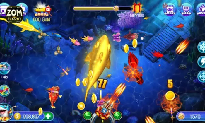 Bắn cá Zomclub Giới thiệu cổng game Bắn cá Zomclub